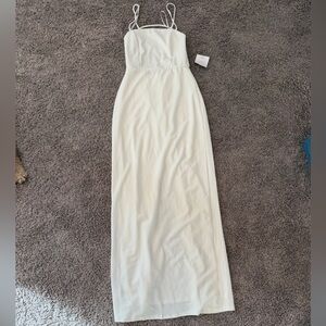NWT White Lulus Dress Size M